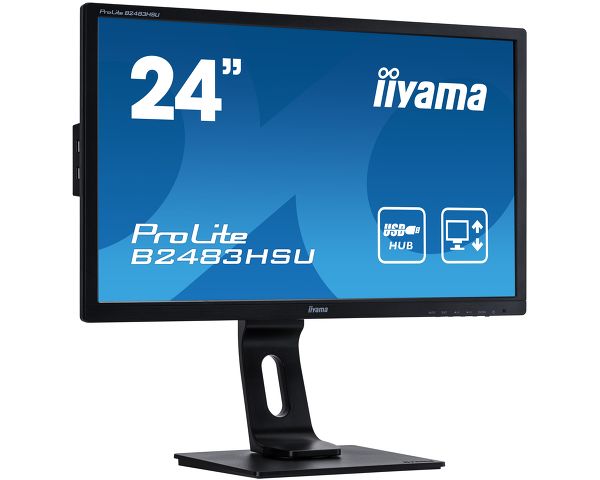 Alpha-Shop Iiyama ProLite B2483HSU Full HD monitor + 2 jaar garantie! B-Grade