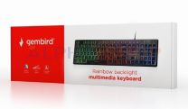 Gembird KB-UML-01 USB 'Rainbow' BackLight Toetsenbord