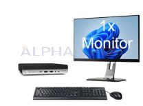 HP EliteDesk 800 G5 Mini i5 9e Gen + 1x Monitor