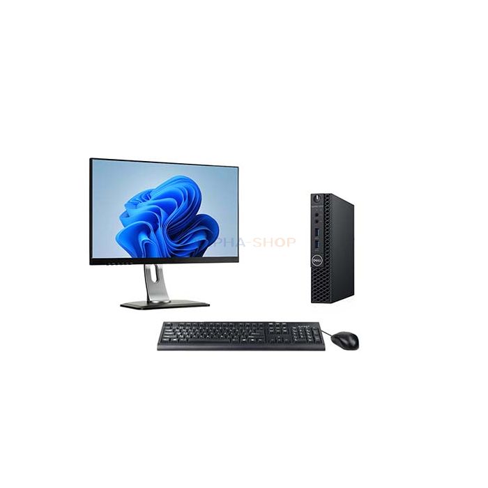 Dell OptiPlex 3070 Micro i5 9e Gen + 1x Monitor