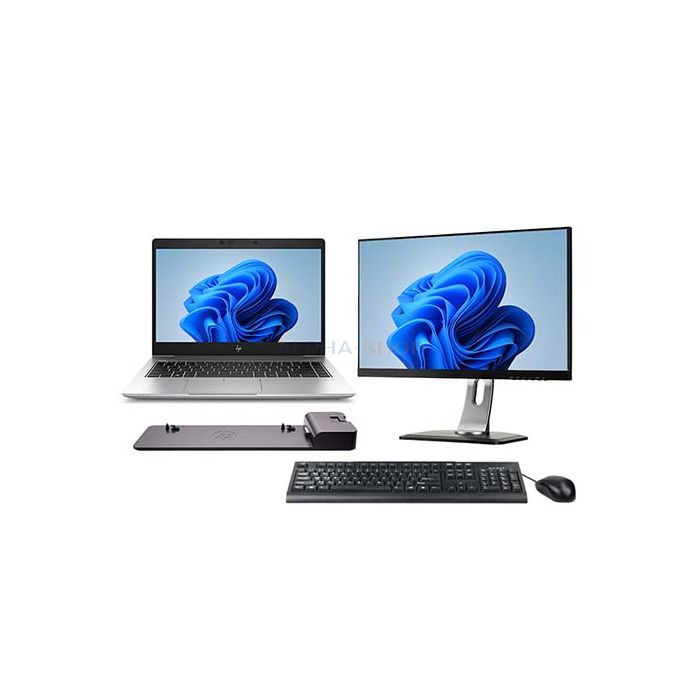 HP EliteBook MT45 + 1x Monitor