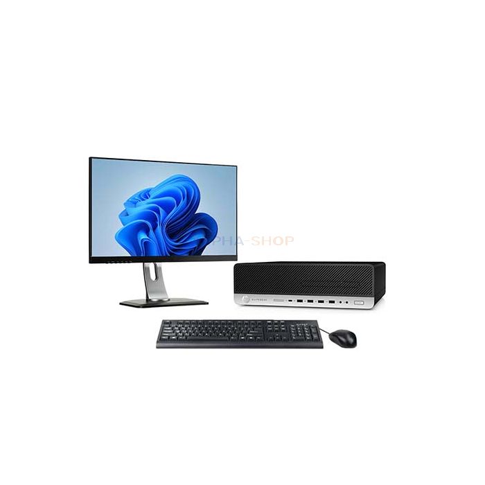 HP EliteDesk 800 G4 SFF + 1x Monitor