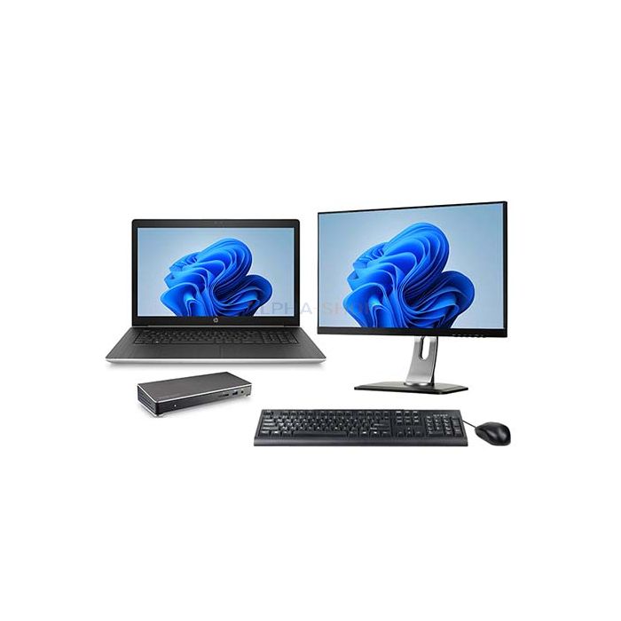 HP ProBook 470 G5 + 1x Monitor