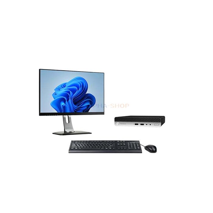 HP ProDesk 400 G4 Mini + 1x Monitor